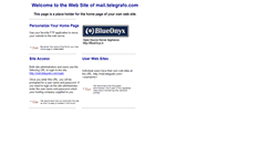 Desktop Screenshot of mail.telegrafo.com